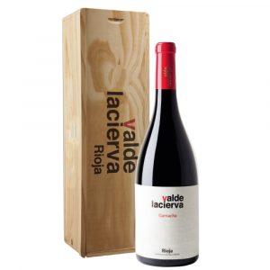 Vino Tinto Valdelacierva Garnacha Magnum estuche de madera