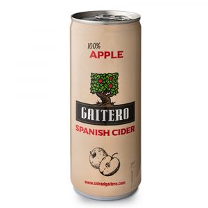 Sidra El Gaitero en lata 25cl