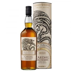 Whisky Cardhu Gold Reserve Single Malt Scoth – House Targaryen Game of Thrones Limited Edition